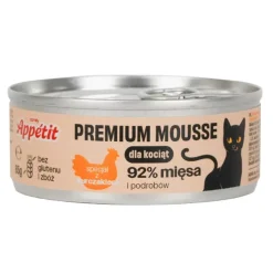 Comfy Appetit Premium Mousse, kurczak, mokra karma dla kociąt, 85 g