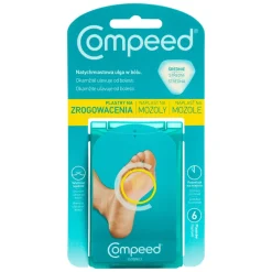 Compeed Plastry na zrogowacenia na podeszwach, 6 szt.
