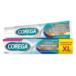 Corega Super Mocny Neutralny Smak, krem mocujący do protez zębowych, 70 g