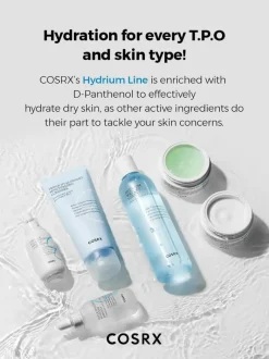 Cosrx Hydrium Green Tea Aqua Soothing Gel Cream, nawilżając-chłodzący krem-żel do twarzy, 50 ml