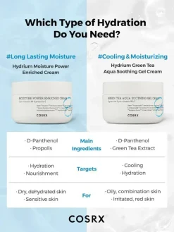 Cosrx Hydrium Moisture Power Enriched Cream, krem do twarzy, 50 ml