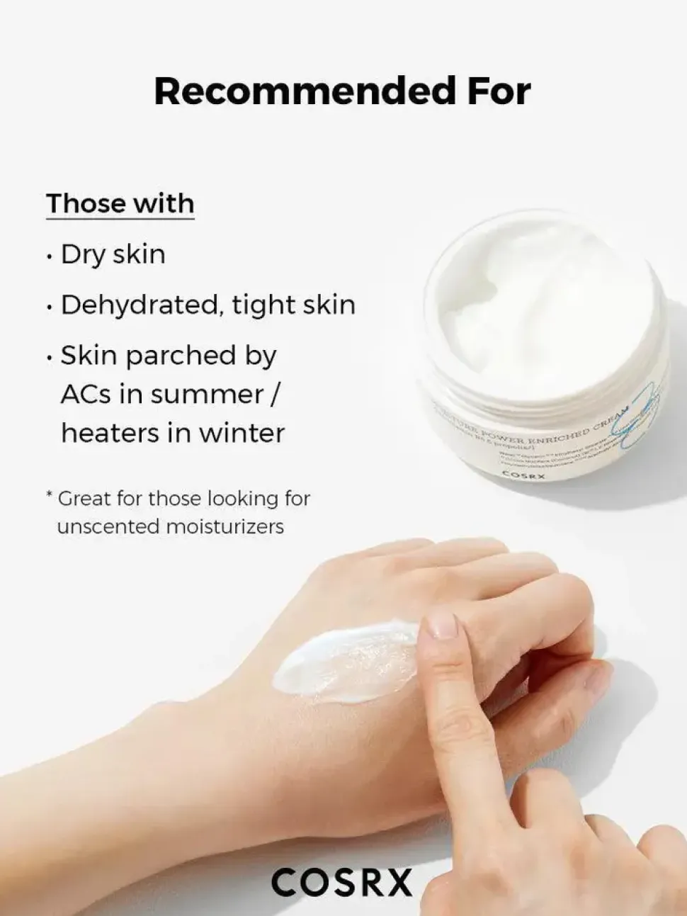 Cosrx Hydrium Moisture Power Enriched Cream, krem do twarzy, 50 ml