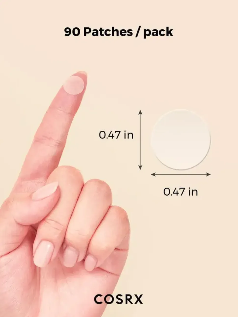 Cosrx Master Patch Basic, plasterki na wypryski, 90 szt.