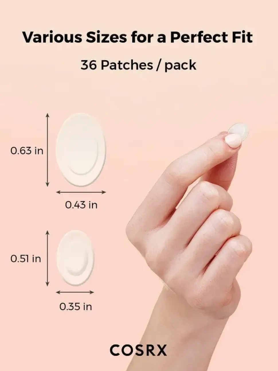 Cosrx Master Patch Intensive, plasterki na wypryski, 90 szt.