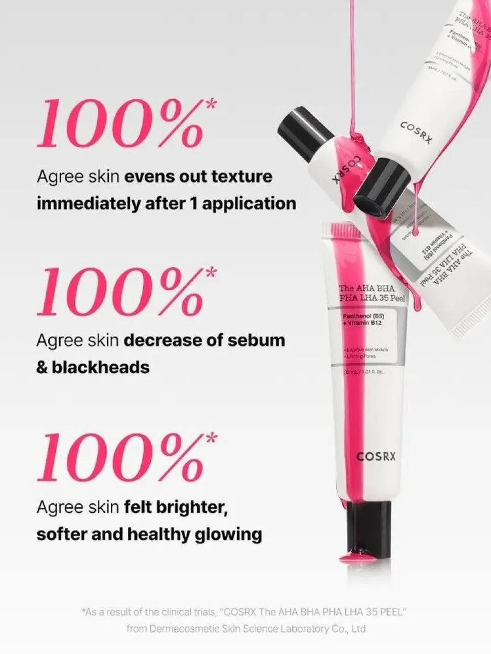 Cosrx The AHA BHA LHA PHA 35 Peel, peeling do twarzy, 30 ml