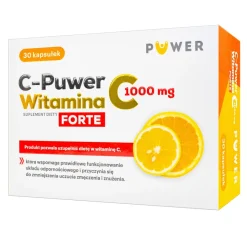 C-Puwer Witamina C Forte 1000 mg, kapsułki, 30 szt.