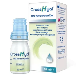 CrossHyal, krople do oczu, 10 ml