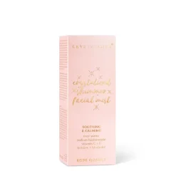 Crystallove, mgiełka do twarzy z kwarcem różowym i różą, 100 ml