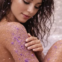 Crystallove, peeling do ciała z ametystem, 200 g