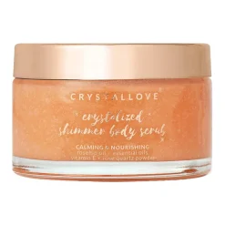Crystallove, peeling do ciała z kwarcem różowym, 200 g
