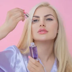 Crystallove, serum do twarzy z ametystem i bakuchiolem, 30 ml