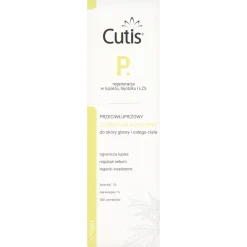 Cutis P, szampon przeciwłupieżowy konopny + CBD kannabidiol, 150 ml