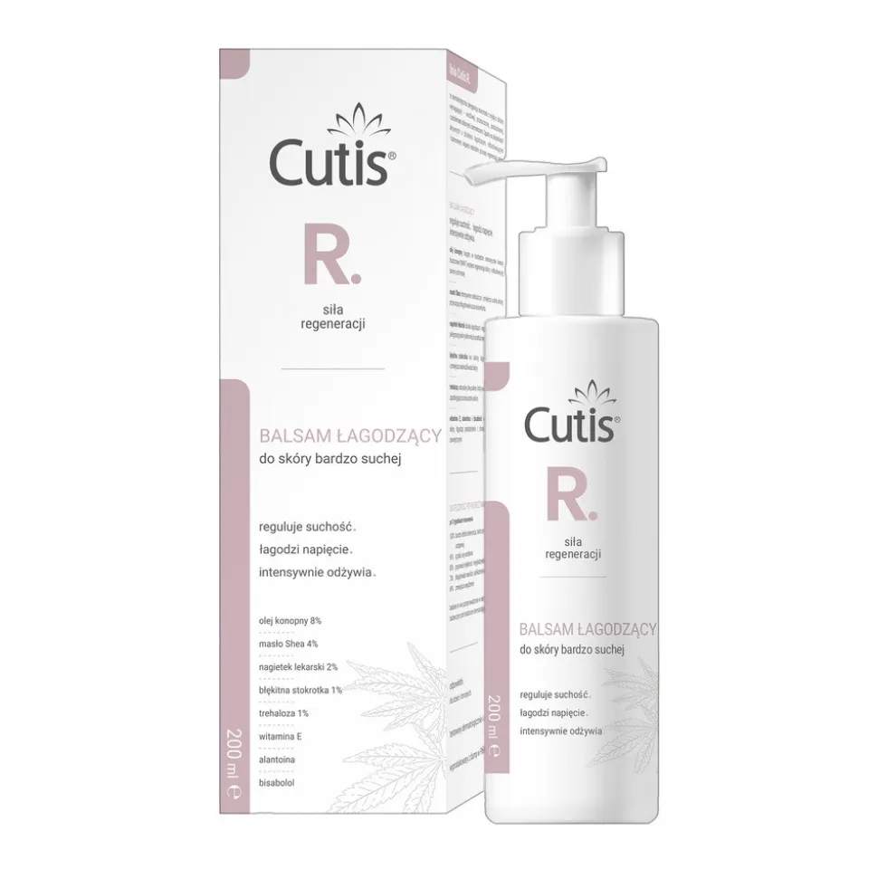 Cutis R-Regeneracja, balsam łagodzący do skóry bardzo suchej, 200 ml