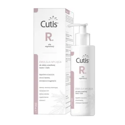 Cutis R-Regeneracja, emulsja myjąca do twarzy i ciała dla skóry wrażliwej, 200 ml