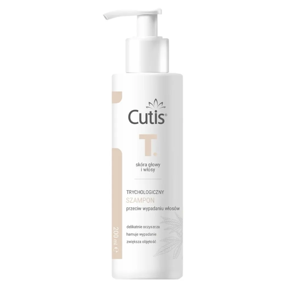 Cutis T, Trychologiczny szampon przeciw wypadaniu włosów, 200 ml