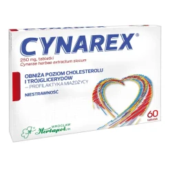 Cynarex, 250 mg, tabletki, 60 szt.