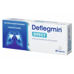 Deflegmin EFFECT, 30 mg, tabletki, 20 szt.