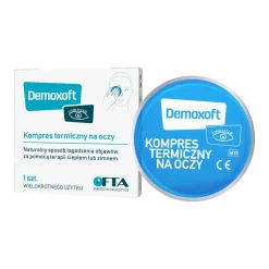 Demoxoft, kompres termiczny na oczy, 1 szt.