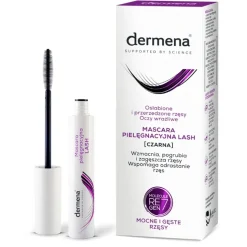 Dermena Lash Care, mascara pielęgnacyjna, wzmacniająca rzęsy, 10 ml