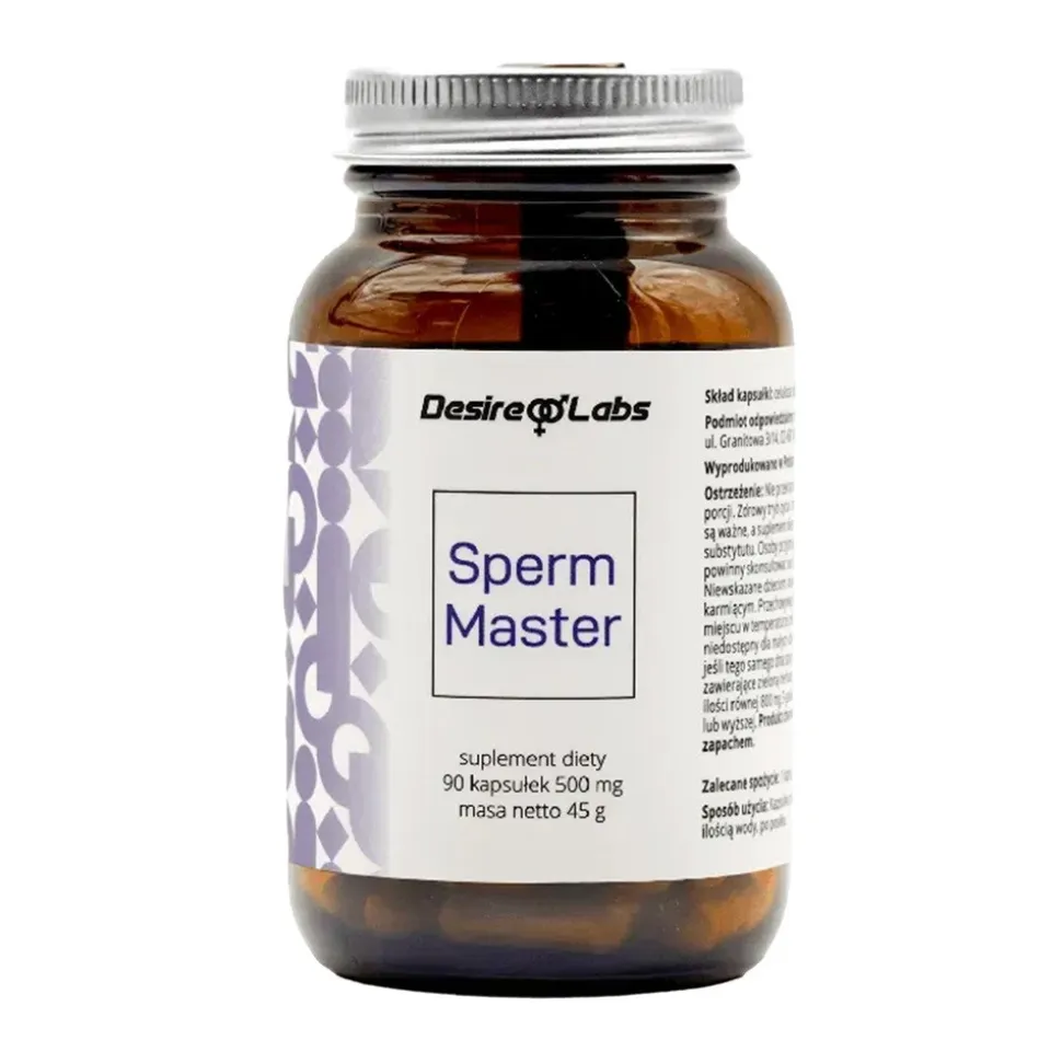 Desire Labs Sperm Master, kapsułki, 90 szt.