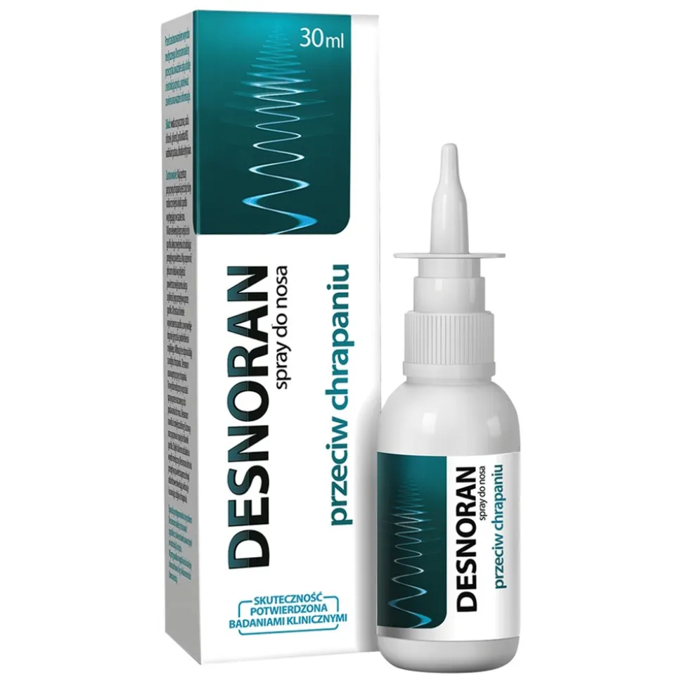 Desnoran, spray do nosa przeciw chrapaniu, 30 ml