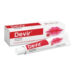 Devir, 50 mg/g, krem, 10 g