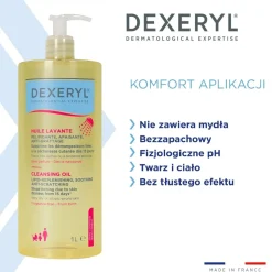 Dexeryl Cleansing, olejek do mycia, 1000 ml