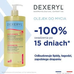 Dexeryl Cleansing, olejek do mycia, 1000 ml