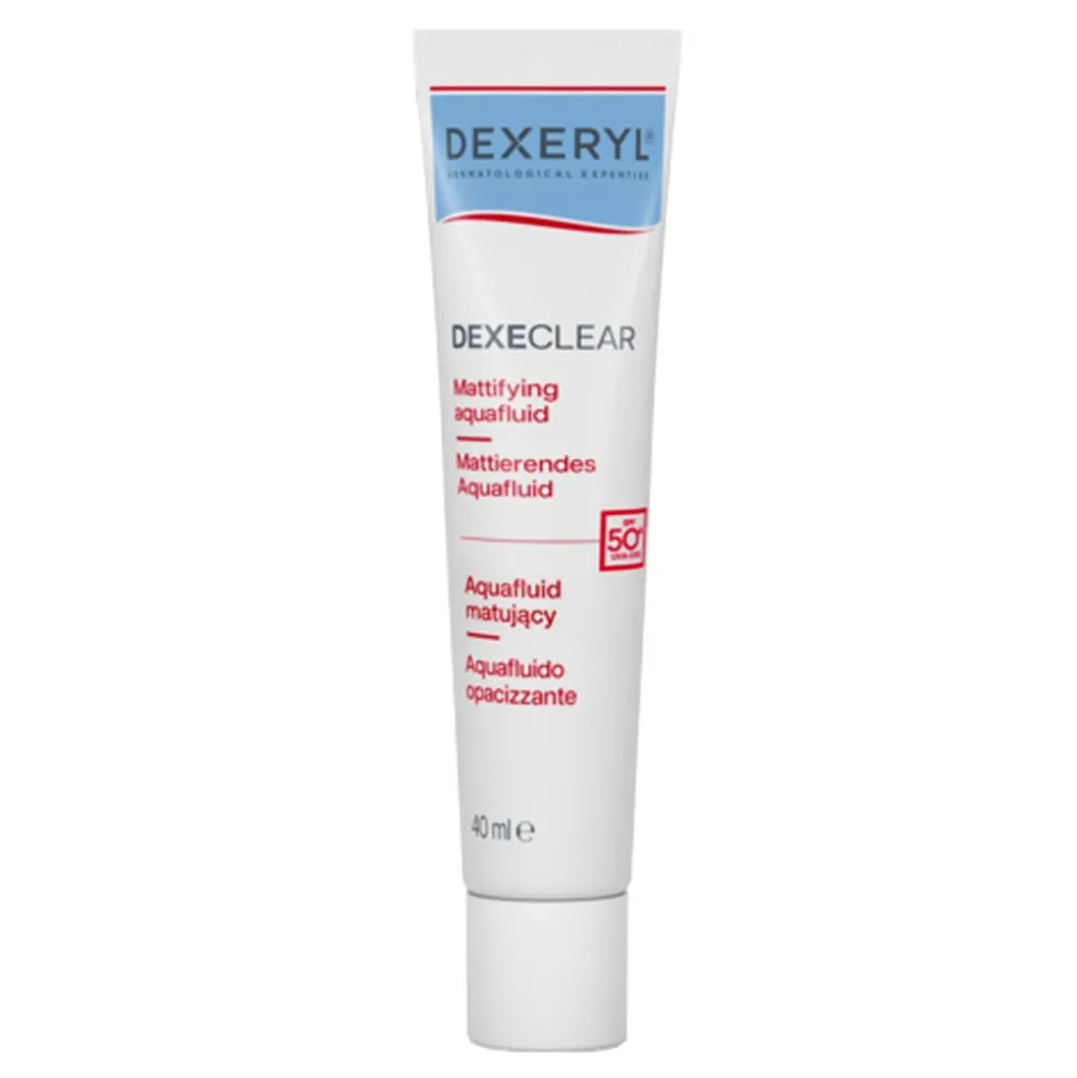 Dexeryl Dexeclear, aquafluid matujący SPF50+, 40 ml