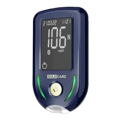 Diagnostic Gold Care, zestaw do pomiaru glukozy we krwi, 1 szt.