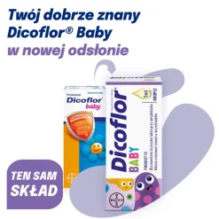 Dicoflor Baby, probiotyk, krople, 5 ml