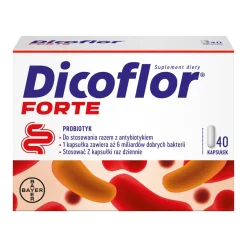Dicoflor Forte, kapsułki, 40 szt.