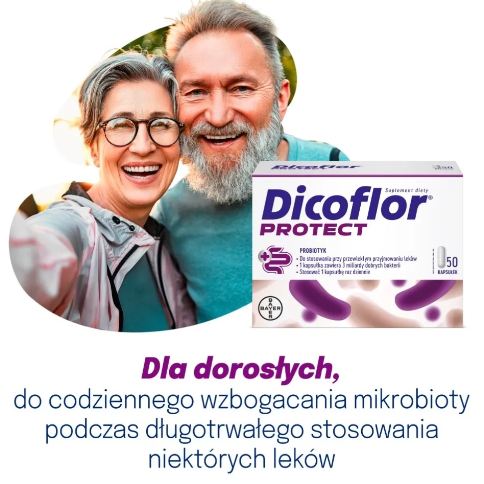 Dicoflor Protect, kapsułki, 50 szt.
