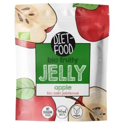 Diet-Food, Bio Żelki Owocowe Jabłko, 50 g