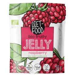 Diet-Food, Bio Żelki Owocowe Malina, 50 g