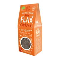 Diet-Food Bio Flax Krakersy Pomidor i Papryka, 90 g