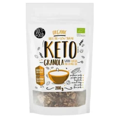 Diet-Food, Bio Granola Keto, Kakao, 200 g