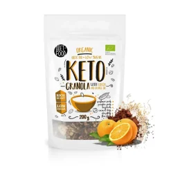 Diet-Food, Bio Granola Keto, Kakao, 200 g