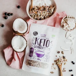 Diet-Food, Bio Granola Keto, Porzeczka, 200 g