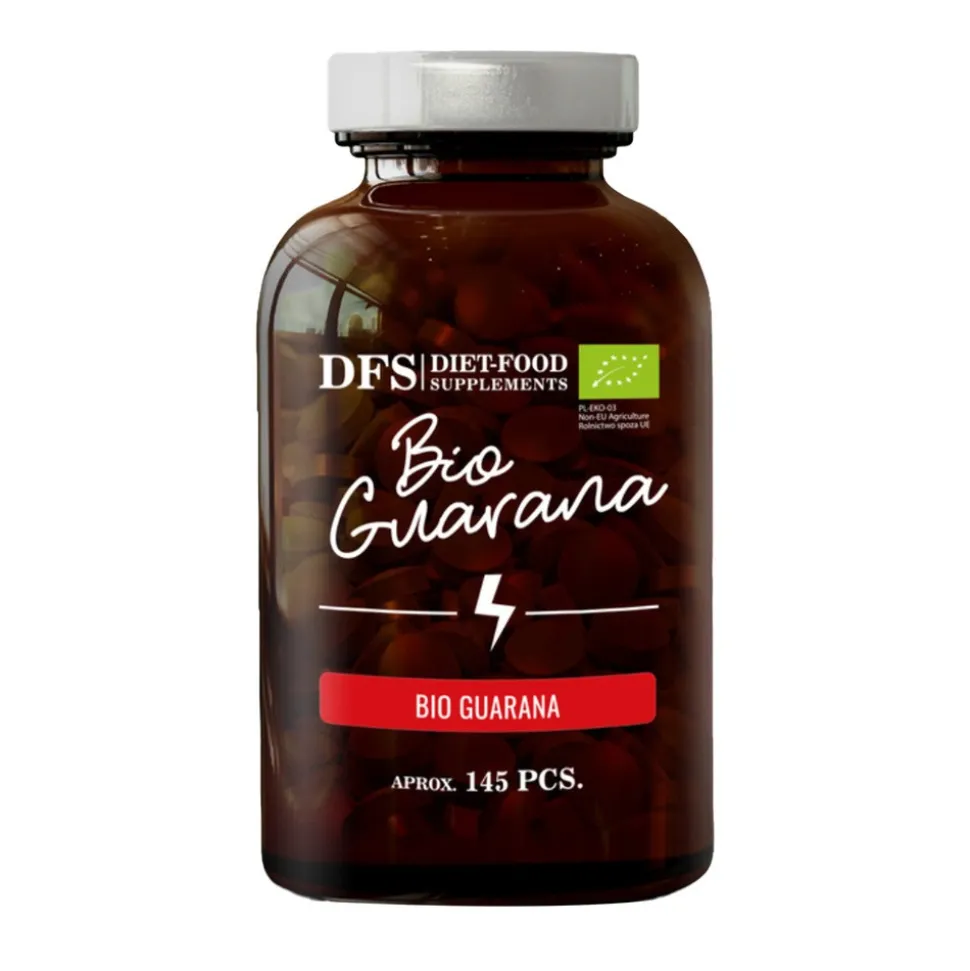 Diet-food Bio guarana, kapsułki, 145 szt.
