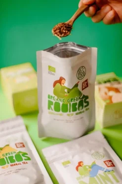 Diet-Food Bio Herbata Zielony Rooibos z Bergamotką, liście, 100 g