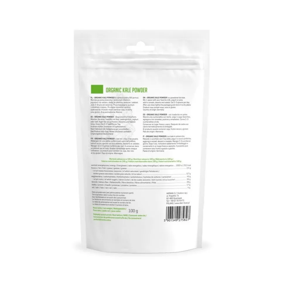 Diet-Food, Bio jarmuż, 100 g