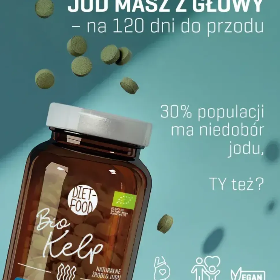 Diet-Food, Bio Kelp, tabletki, 120 szt.