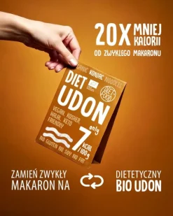Diet-Food, bio makaron konjac shirataki, udon, 300 g
