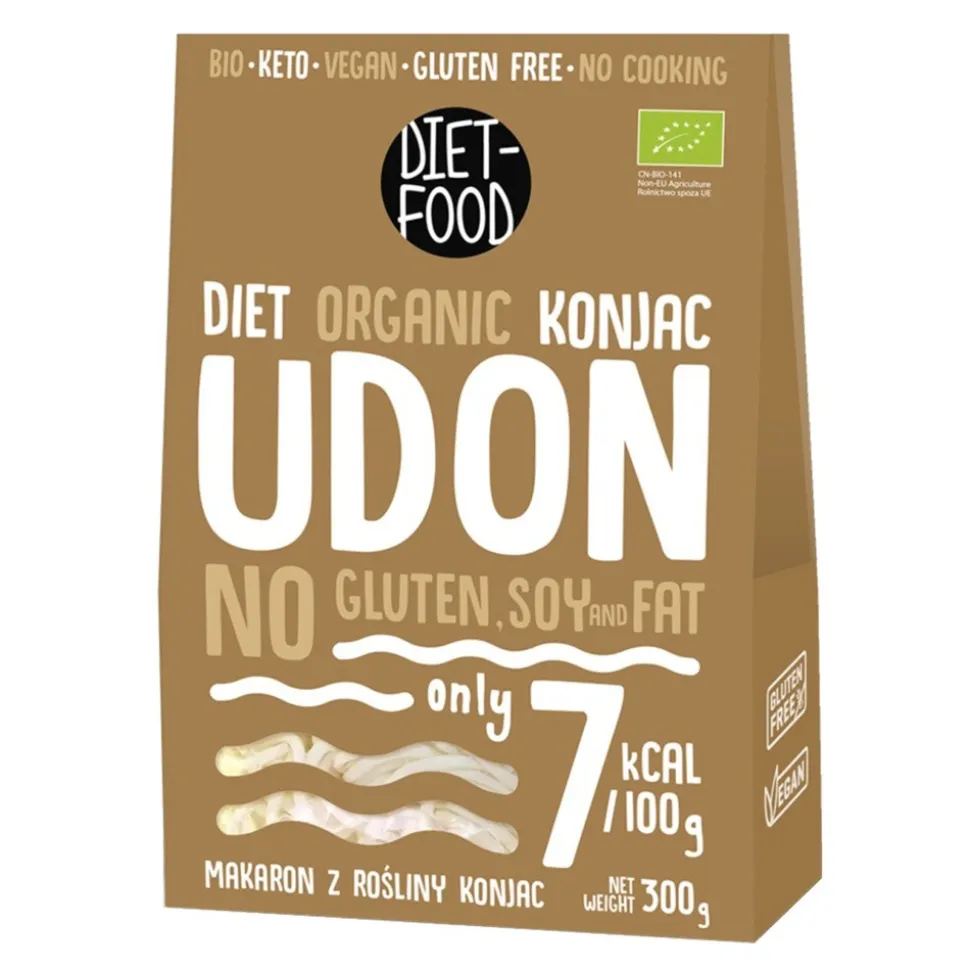 Diet-Food, bio makaron konjac shirataki, udon, 300 g