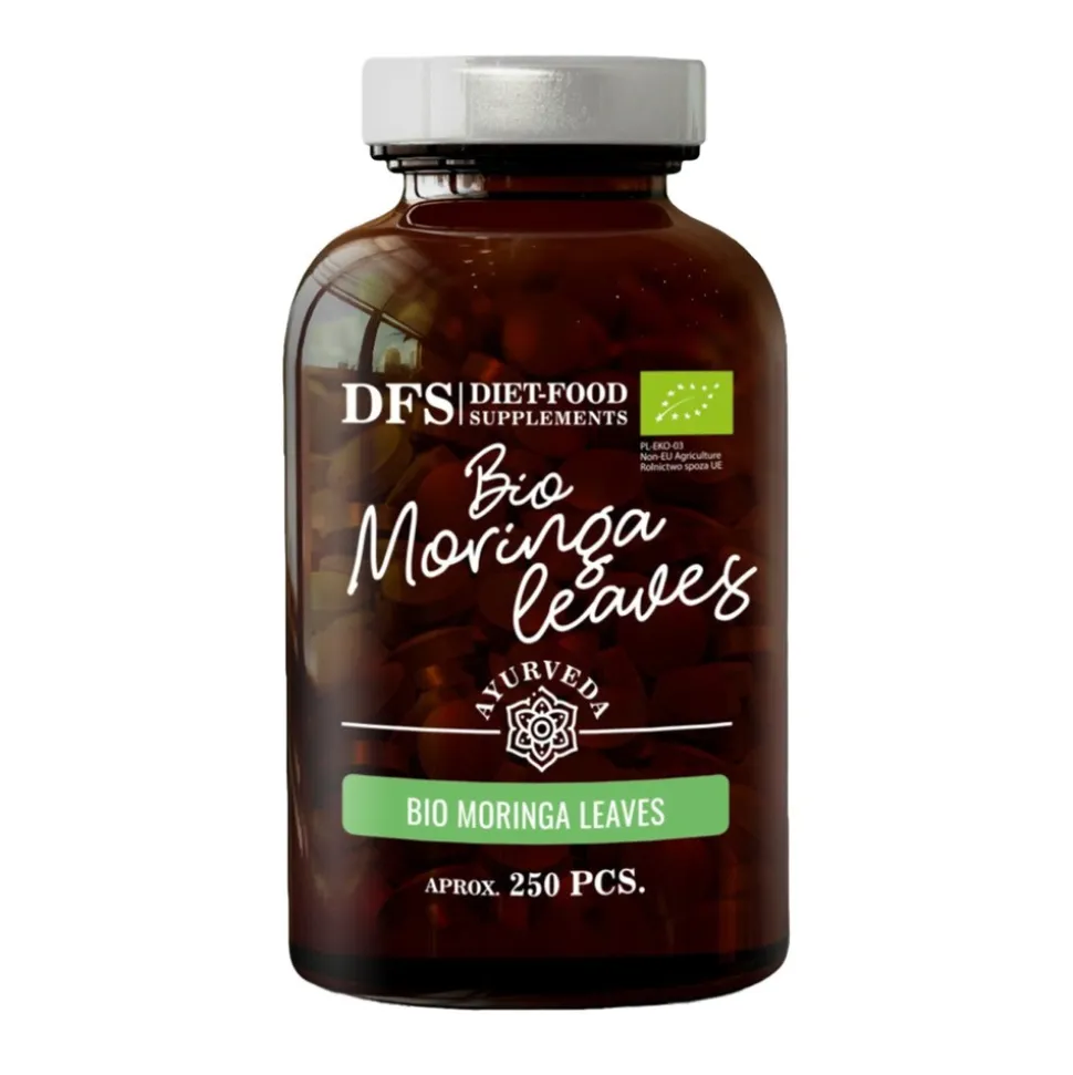 Diet-Food Bio Moringa, tabletki, 250 szt.