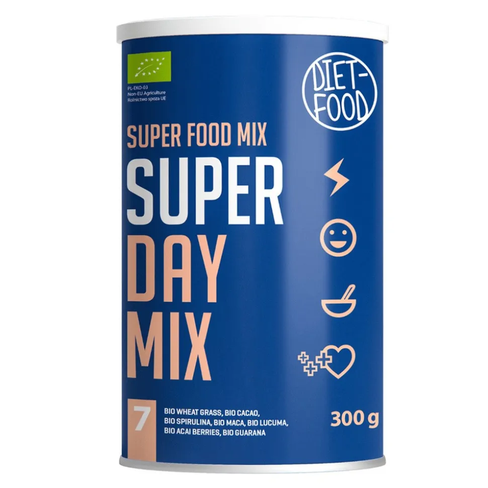 Diet-Food Bio Super Day Mix, proszek, 300 g