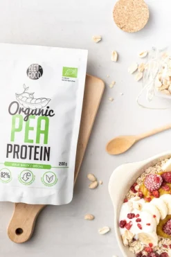 Diet-Food, Organic Pea Protein, białko z grochu, 200 g