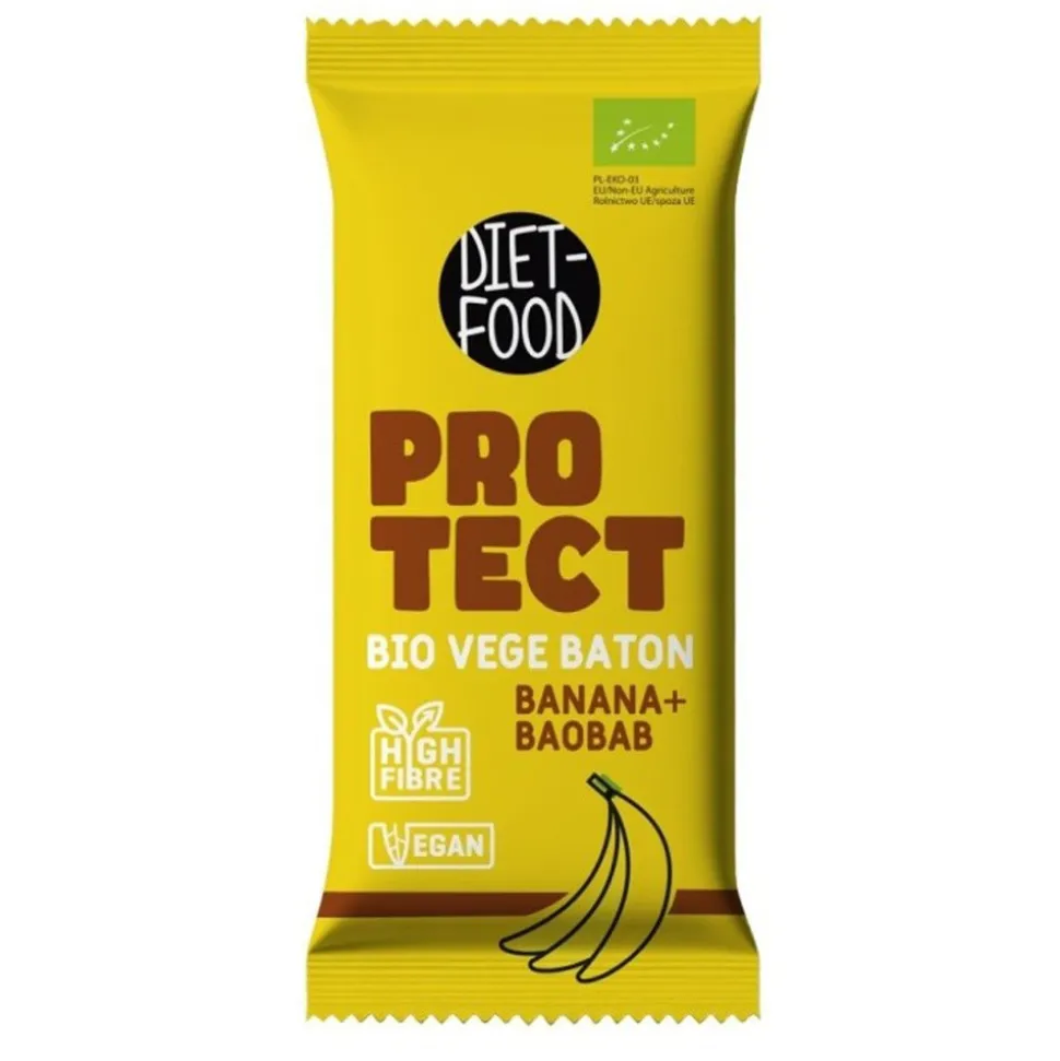 Diet-food, Protect, Bio Wegański Batonik, 35 g