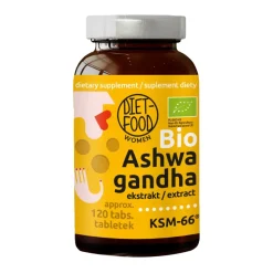 Diet-Food Women Bio Ashwagandha KSM-66, tabletki, 120 szt.